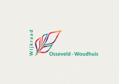 Wijkraad Osseveld Woudhuis logo en house style