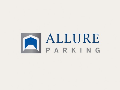 Allure Parking logo en huisstijl